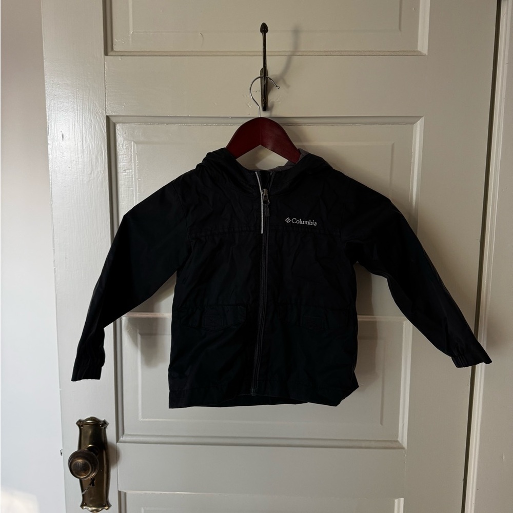Columbia Black Rain Jacket